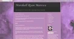 Desktop Screenshot of blog.mrmaresca.com